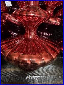 11 Dillards Grandeur Collection Oversized Ombre Glass Finial Ornaments 9 NWT