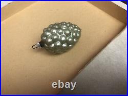 11 Vintage 1930's Grapes Mercury Glass Christmas Tree Ornaments