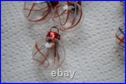 11 rare antique Lauscha/Bimini filament christmas ornaments for feather tree
