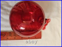 12 Piece Luxury Frontgate Holiday Collection Glass Ornaments Excellent Cond