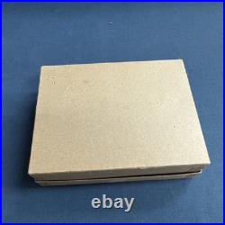 12 Vintage Corning Glass Works Christmas Tree Ornaments in Box WWII era USA