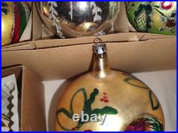 13= 4 Boxes Jumbo Santa Land Mercury Glass Christmas Ornaments Poland+ 3.5&6 13= 4 Boxes Jumbo Santa Land Mercury Glass Christmas Ornaments Poland+ 3.5&6