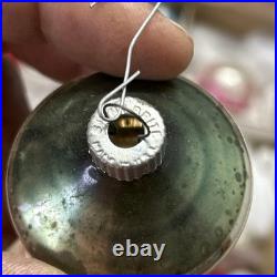 15 VTG Shiny Brite / German Mercury Glass Christmas Ornaments Bumpy Lantern UFO