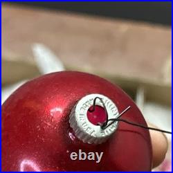 15 VTG Shiny Brite / German Mercury Glass Christmas Ornaments Bumpy Lantern UFO