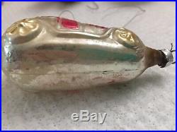 1920s Rare Touring Car Made in Germany, Annealed Glass Christmas Ornament