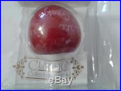 1986 Lake George Apple Christmas Glass Ornament RED USA Collectors Series
