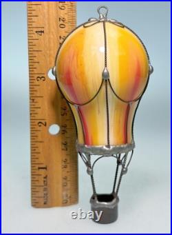 1994 Balloonatics Colorado USA Christmas Ornament Glass Copper Hanging Art