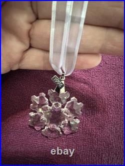 1994 Swarovski Crystal Annual Christmas Snowflake Ornament in Original Box & COA 1994 Swarovski Crystal Annual Christmas Snowflake Ornament in Original Box & COA