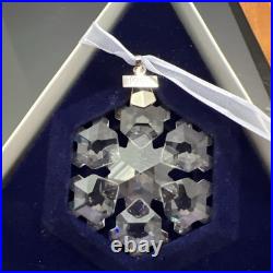 1994 Swarovski Crystal Annual Christmas Snowflake Ornament in Original Box & COA 1994 Swarovski Crystal Annual Christmas Snowflake Ornament in Original Box & COA