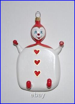 1996 What a Card Christopher Radko Vintage Glass Christmas Ornament 96-058-0