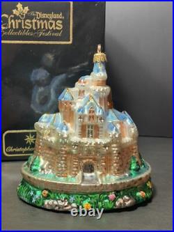 1998 Signed Christopher Radko Disney Cinderella Castle Ornament LE #256/1000 1998 Signed Christopher Radko Disney Cinderella Castle Ornament LE #256/1000