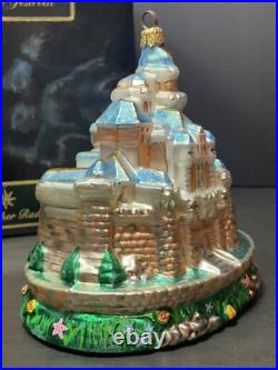 1998 Signed Christopher Radko Disney Cinderella Castle Ornament LE #256/1000 1998 Signed Christopher Radko Disney Cinderella Castle Ornament LE #256/1000