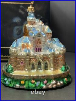 1998 Signed Christopher Radko Disney Cinderella Castle Ornament LE #256/1000 1998 Signed Christopher Radko Disney Cinderella Castle Ornament LE #256/1000