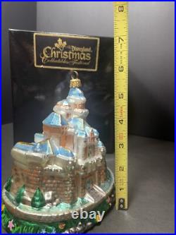 1998 Signed Christopher Radko Disney Cinderella Castle Ornament LE #256/1000 1998 Signed Christopher Radko Disney Cinderella Castle Ornament LE #256/1000