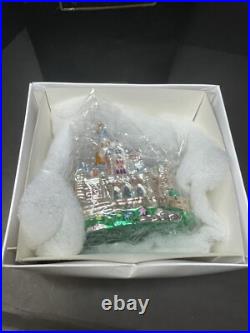 1998 Signed Christopher Radko Disney Cinderella Castle Ornament LE #256/1000 1998 Signed Christopher Radko Disney Cinderella Castle Ornament LE #256/1000