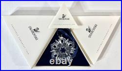 1999 Authentic Austrian Swarovski Christmas Annual 3 Star-Snowflake Ornament