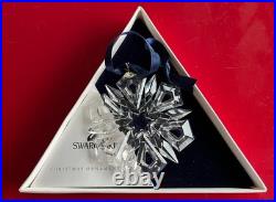 1999 Authentic Austrian Swarovski Christmas Annual 3 Star-Snowflake Ornament