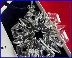 1999 Authentic Austrian Swarovski Christmas Annual 3 Star-Snowflake Ornament