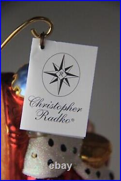 1999 Christopher Radko Old King Cole Glass Christmas Ornament 6