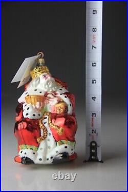 1999 Christopher Radko Old King Cole Glass Christmas Ornament 6