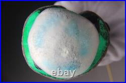 1999 Christopher Radko VINTAGE EMERALD SANTA Christmas Ornament 99-302-0