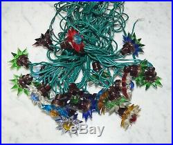 20 Old Matchless glass Stars, christmas tree lights, ca. 1930 (# 11809)
