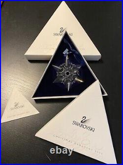 2000 SWAROVSKI Annual Crystal Snowflake Christmas Ornament with Box NOS