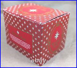 2002 Christopher Radko Ice Ball Beauty Purple & Red 5 Glass Christmas Ornament 2002 Christopher Radko Ice Ball Beauty Purple & Red 5 Glass Christmas Ornament