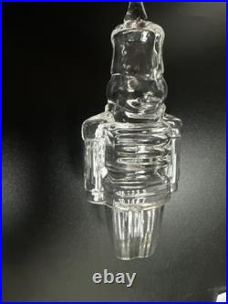 2003 Steuben Art Glass Nutcracker Christmas Ornament