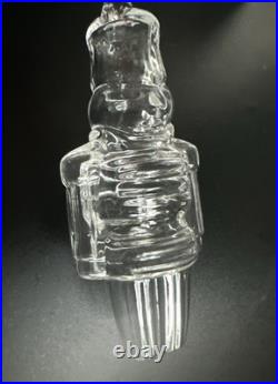 2003 Steuben Art Glass Nutcracker Christmas Ornament