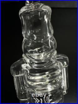 2003 Steuben Art Glass Nutcracker Christmas Ornament