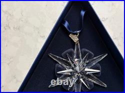 2005 Swarovski Christmas Ornament Snowflake Item 680502 Mint Condition