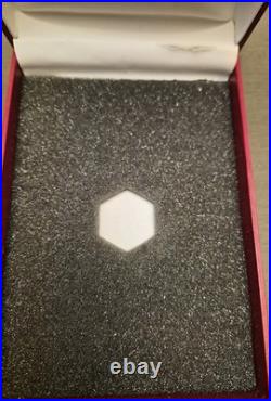 2014 Baccarat Annual Crystal Ornament In Red, Original Box, Beautiful Piece
