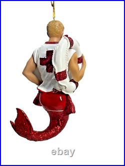 2014 Buoy Diamonds Merman Christmas Ornament