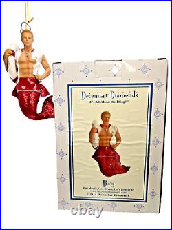 2014 Buoy Diamonds Merman Christmas Ornament