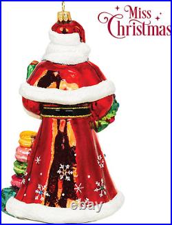 2023 Collection Santa Claus Blown Glass Christmas Tree Ornament (Surprise Santa)