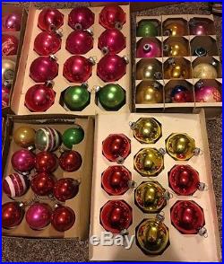 275+ Vintage Christmas Ornaments Shiny Brite Indent Painted with Original Boxes