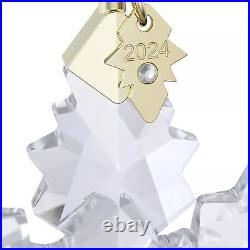 2pcs Snowflake Swarovski Crystal 2024 Edition Christmas Ornament 5661079