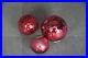 3-Pc-Vintage-2-5-Different-Red-Glass-Original-Kugel-Christmas-Ornament-Germany-01-edhm