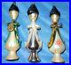 3-Vtg-Asian-Ladies-Figural-Glass-Xmas-Ornaments-De-Carlini-Italian-Italy-Nice-01-fkn