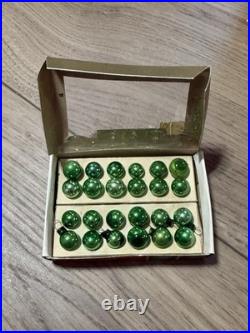 336 Vintage Box's Glass SHINY BRITE MINI ORNAMENTS Balls ($25 per box) 14 Boxes
