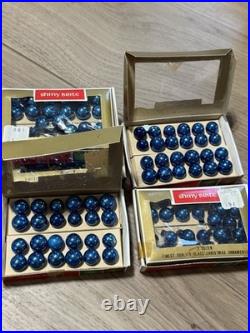 336 Vintage Box's Glass SHINY BRITE MINI ORNAMENTS Balls ($25 per box) 14 Boxes
