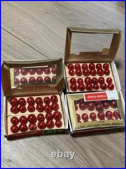 336 Vintage Box's Glass SHINY BRITE MINI ORNAMENTS Balls ($25 per box) 14 Boxes