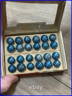 336 Vintage Box's Glass SHINY BRITE MINI ORNAMENTS Balls ($25 per box) 14 Boxes