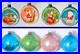 4-Vintage-MERCURY-GLASS-DIORAMA-Christmas-ORNAMENTS-Santas-Angels-JAPAN-1960-HTF-01-nf