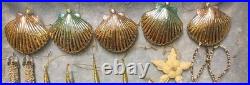 58 VTG Handblown Glass Christmas Ornaments Fish Seashell Radko Adler OWC Stanley 58 VTG Handblown Glass Christmas Ornaments Fish Seashell Radko Adler OWC Stanley