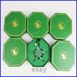 6×Swarovski Crystal 2025 Christmas Large Ornament Annual Edition 5691172 In Box
