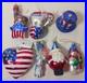 7-vtg-Blown-Glass-PATRIOTIC-Christmas-Ornament-Elephant-Donkey-LIBERTY-Hat-RADKO-01-rqr