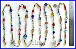 ALL VINTAGE & Antique 10 Feet! Mercury Glass Xmas BIG BEAD Garland Ornament 120 ALL VINTAGE & Antique 10 Feet! Mercury Glass Xmas BIG BEAD Garland Ornament 120