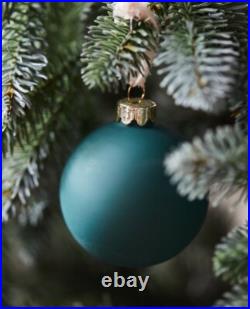 Anthropologie Glass Ball Ornaments Rainbow SET 25 Bulb Christmas Metallic 3 NEW